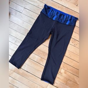 Lululemon cropped leggings size 8